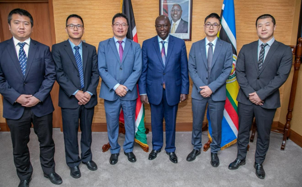 肯尼亞分公司新春之際拜會副總統